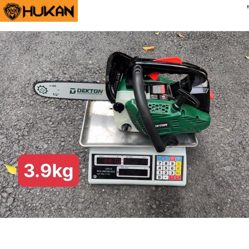 Máy Cưa xích xăng dekton DK-CX12/ lam xích dài 30cm, chính hãng DEKTON . HK Chính Hãng