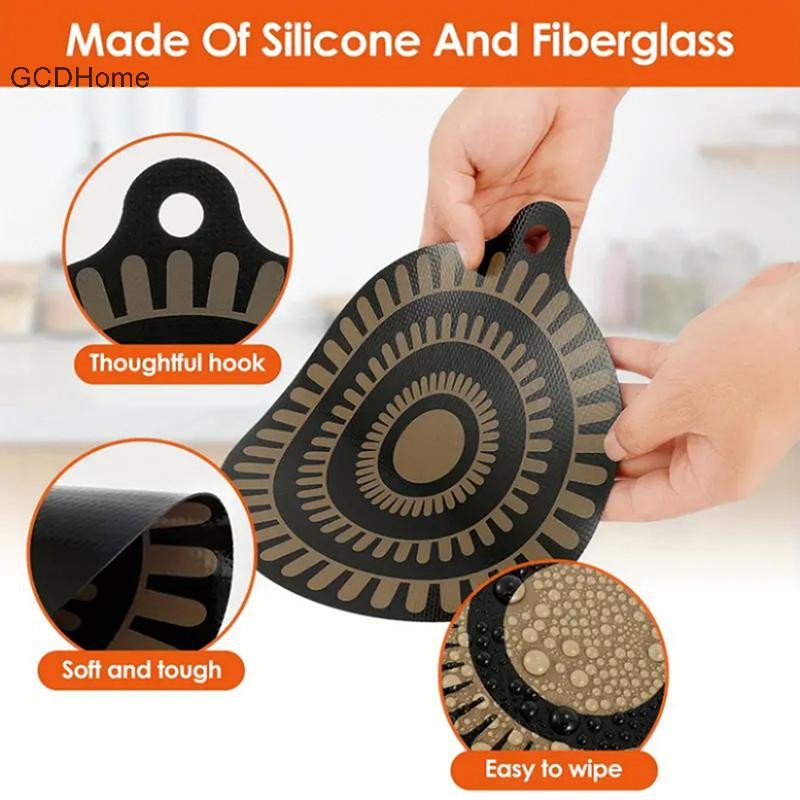 Tấm bảo vệ bếp silicon GCDHome - Tấm lót nóng chống trượt HOT