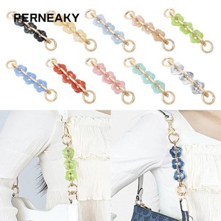 Thắt lưng túi PENEAKY, Dây chuyền túi có thể tháo rời bằng hợp kim kẽm, Dây chuyền thay thế treo hình hoa DIY dành cho phụ nữ