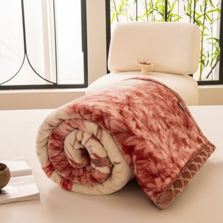 Mền tuyết nhung 1m8x2m-chất liệu tuyết nhung dày mịn ấm cực kỳ và không bị xù lông