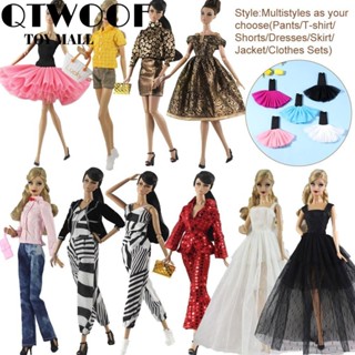  QTWOOF   Trang phục nhiều kiểu dáng thời trang 11.5" cho búp bê tỉ lệ 1 6 