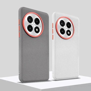 Ốp Điện Thoại Da Trơn Sang Trọng Cho OnePlus 13R 1 + 13 One Plus Ace 5 Pro Kim Loại Lỗ Lớn + Nút Độc Lập Bao Gồm Tất Cả