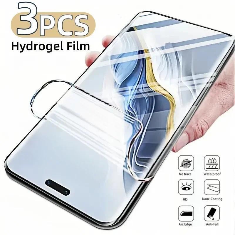 SamsungA56 3 Phim Hydrogel Mềm Trong Suốt 500D HD Cho Samsung Galaxy A16 A06 F06 4G 5G A56 A36 A26 F