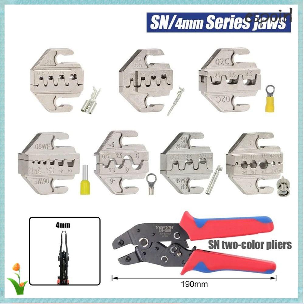 Kìm uốn ESPOIR SN Hàm, SN-2546B 02C Chiều rộng 4mm Kìm uốn hàm, Hợp kim 48B 58B 06WF 2549 03H Dụng c