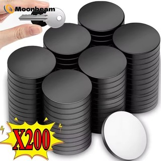 [Trang chủ] Nam châm tròn tự dính, tròn - Nam châm tròn linh hoạt - Tấm từ tính mềm có lưng cao su 20x2mm - Nhãn dán nam châm 50 / 100 / 200 Cái - dành cho tủ lạnh Văn phòng Dự án DIY