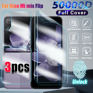 [Đến 3-5 ngày] Phim chống trầy xước phủ sóng toàn diện 3D có TPU tự phục hồi, Bảo vệ màn hình lật Mi Mix Độ cứng 9H HD Clear, 2 / 3 Vỏ chống nước thân thiện