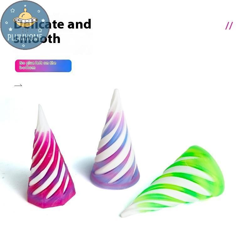 PLUMHOME 1 Mảnh Hình Bát Giác Vượt Qua Ảo Ảnh Chủ Đề Giải Nén Hình Nón Xoắn Ốc In 3D.