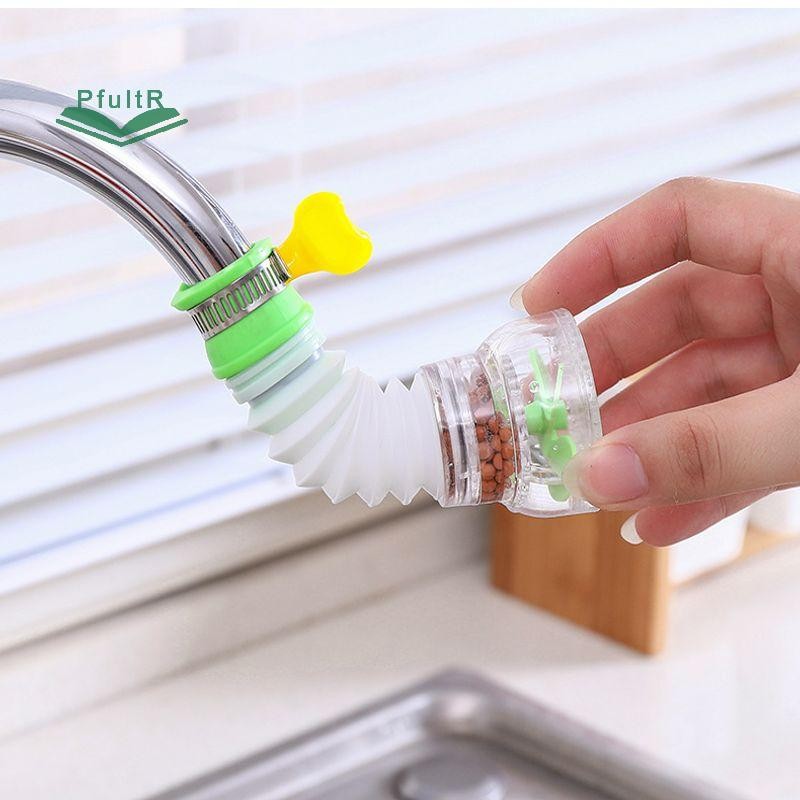PfultR 360°Vòi xoay Vòi phun Máy lọc nước Vòi lọc nước Nhà bếp Vòi lọc nước tăng cường chống bắn nướ