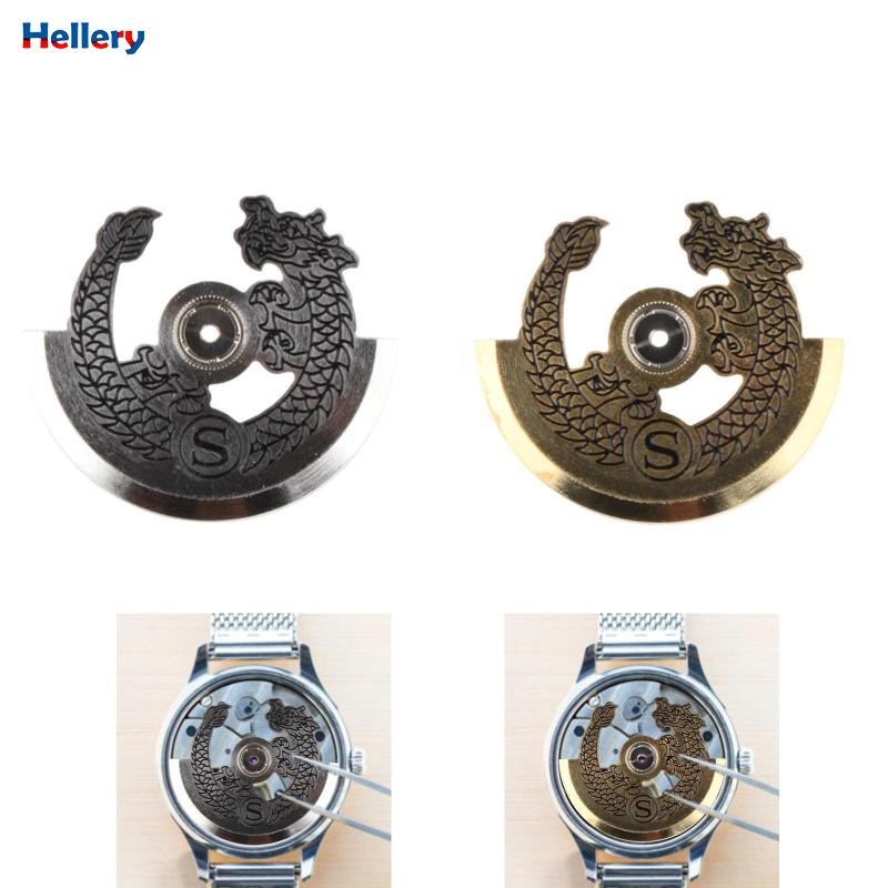 Phong trào đồng hồ cơ tự động Hellery Phụ kiện đồng hồ DIY cho 4R35 4R36 NH39