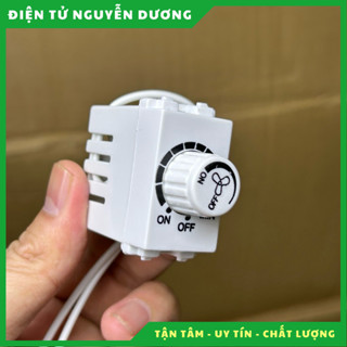 Chiết áp công tắc 220V 1000W cho quạt trần, quạt công nghiệp hay các thiết bị ánh sáng nhiệt độ
