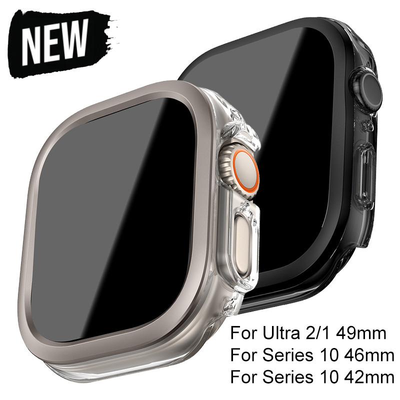 Ốp Phim Kính Cường Lực Cho Apple Watch Ultra 3 2 49mm Series 11 10 46mm 42mm
