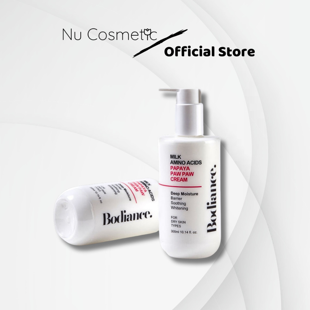 Kem Dưỡng body Papaya PawPaw Cream Bodiance, giúp da ẩm mượt mịn màng sáng khỏe hạn chế tối đa tình 