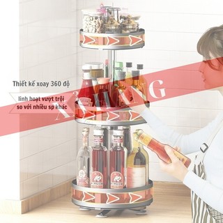  Xả hàng - Kệ Xoay Gia Vị Lily's Decor House 2- 3 Tầng Kệ Nhà Bếp Gia Dụng Giá Mỹ Phẩm Đựng Đồ Dùng Tiện Dụng 