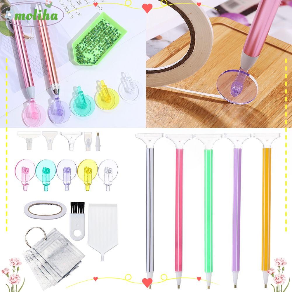 MOLIHA Diamond Painting Tool DIY Crafts Nail Art Cross 5D Diamond Painting Kits