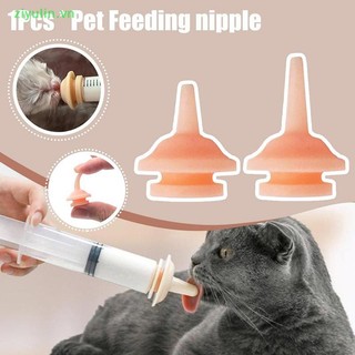Ziyulin 1 Cái Đa Năng Cho Thú Cưng Ăn Núm Vú Mini Mèo Silicone Núm Vú Giả Cho Bé Sơ Sinh Mèo Con Chó Con Thỏ Động Vật Nhỏ VN