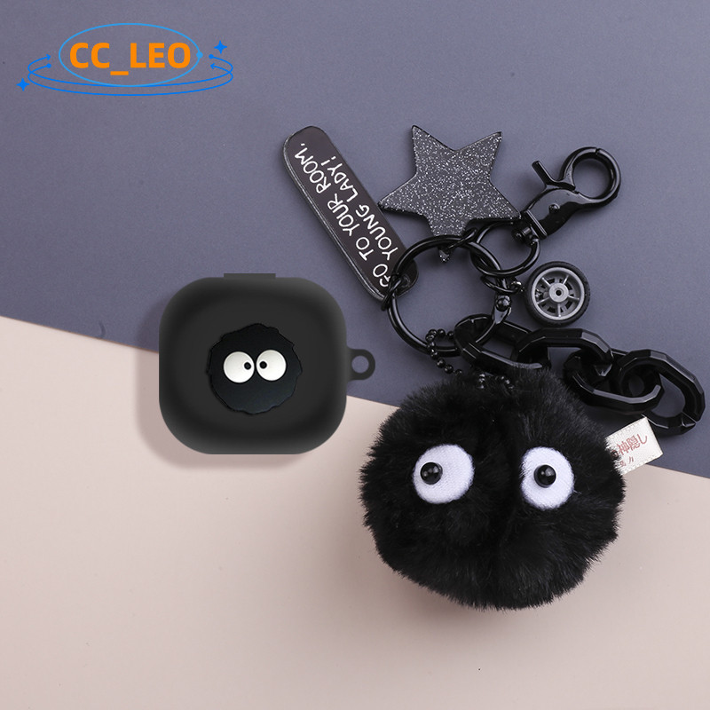 For Sony LinkBuds Fit/Open Silicone Soft Case, Cute Sanrio Keychain Cartoon Snoopy Pendant, Shockpro