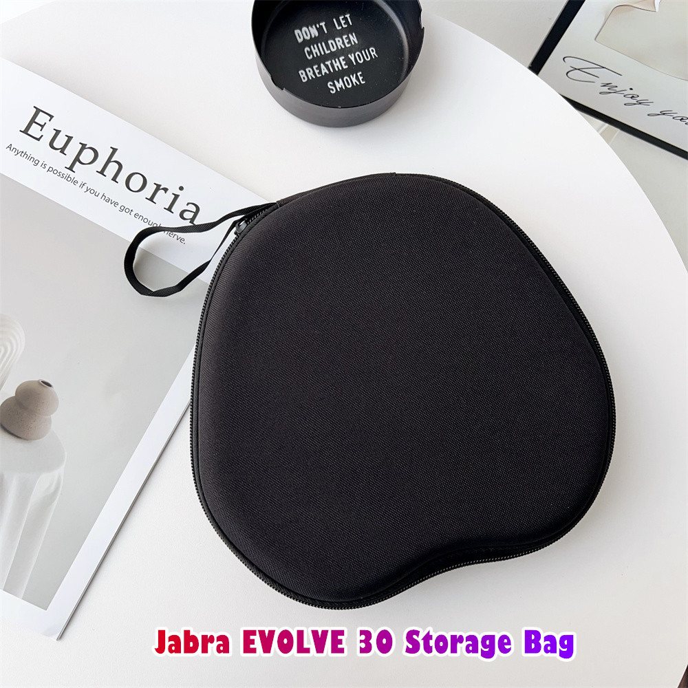 [Giao hàng nhanh] Dành cho hộp đựng tai nghe Jabra EVOLVE 30 Hộp đựng tai nghe EVA màu đen nguyên ch