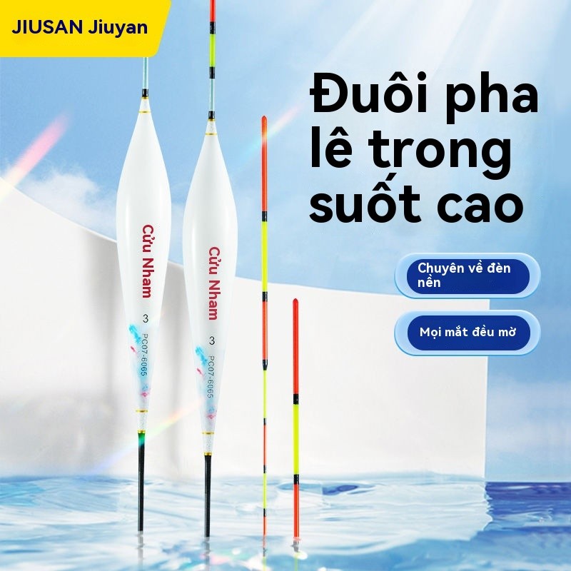 Đuôi Pha Lê Jiuyan Nổi Độ Nhạy Cao Đậm Bắt Mắt Hành Trình Nổi