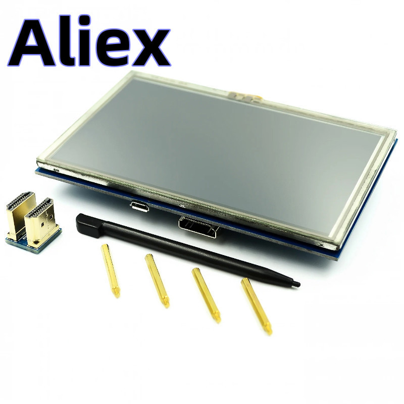 Mô-đun LCD 5.0 inch Pi TFT Màn hình cảm ứng điện trở 5 inch Mô-đun tấm chắn LCD 5.0 inch Giao diện H