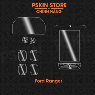 Ford Ranger - Dán film PPF dán full bộ bảo vệ nội thất - chống xước, che mờ vết xước T-Home&More