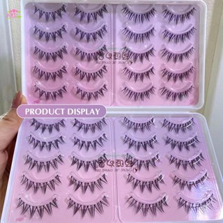 20 Đôi Lông Mi Nhân Tạo Dày Đặc Wispy Dài Mềm Mại Có Thể Tái Sử Dụng Lông Mi Dễ Dàng Mặc