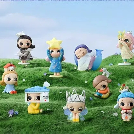 (✿Tùy chọn) POPMART Nyota PHÁT TRIỂN BẰNG CÁCH CỦA BẠN Hộp mù Chơi hợp thời trang Tay-Run