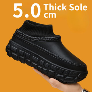 Dép bông giữ ấm đế dày mùa đông đi ra ngoài mẫu mới nam chống trượt đôi giày bông trong nhà nữ