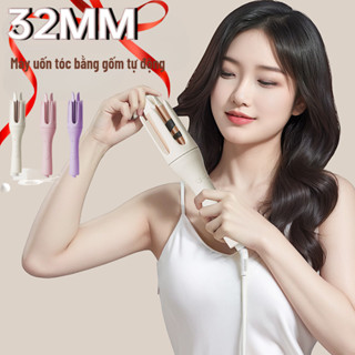 Máy uốn tóc tự động SeeMee chất liệu gốm sứ đường kính uốn 32mm - Hàng Chính