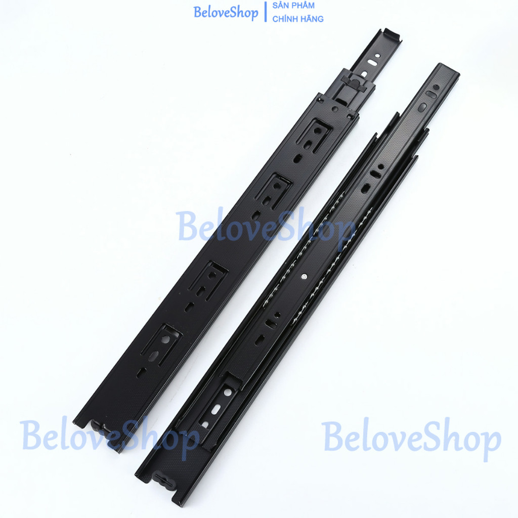 Ray Ngăn Kéo Tủ, Thanh Ray Tủ Bếp, Thanh ray trượt ngăn 25cm-50cm (1 Căp) -BeloveShop