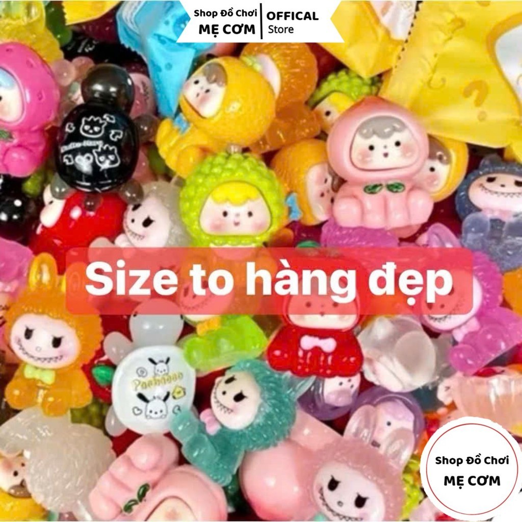 Combo 5-10 túi mù MÓC KHÓA TO,  moi phát sáng, túi mù giá rẻ, túi mù labubu phát sáng, túi mù loại t