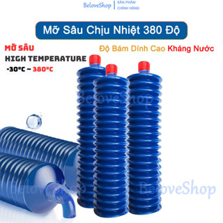 Mỡ sâu (mỡ tuýp)  chịu nhiệt 380 độ mỡ bò bám dính kháng nước chống oxi hóa mài mòn