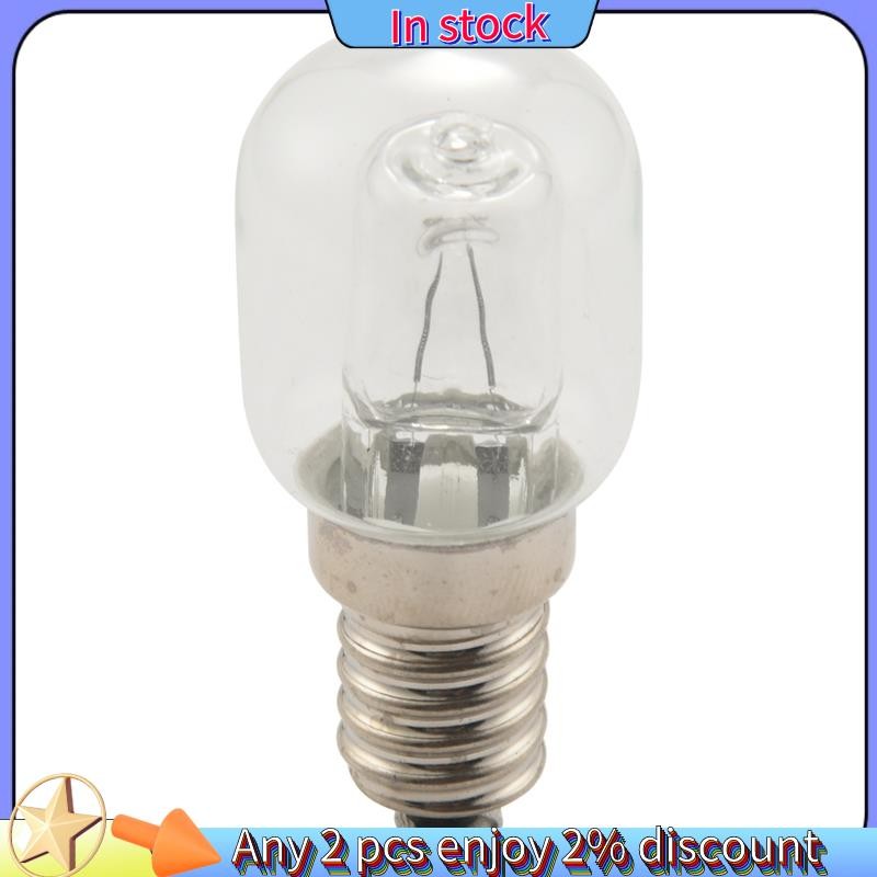 Còn hàng-E14 Bóng đèn nhiệt độ cao 500 độ 25W Bóng đèn lò nướng bong bóng Halogen E14 250V 25W Bóng 