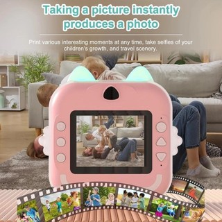Trẻ Em Mới HD In Hình Mini Hoạt Hình Chụp Ảnh Video Camera Ngày Lễ Quà Tặng Q5
