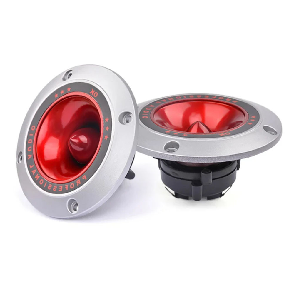 2 Chiếc 4 Inch Tweeters Loa Áp Điện Tweeter 10W Gốm Buzzer Treble Loa Âm Thanh Treble Piezo Giai Đoạ