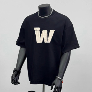 Áo Thun Nam Hiphop Retro Mỹ 2025 - Họa Tiết Chữ W Phá Cách, Cotton 100% Form Rộng Dễ Phối Đồ