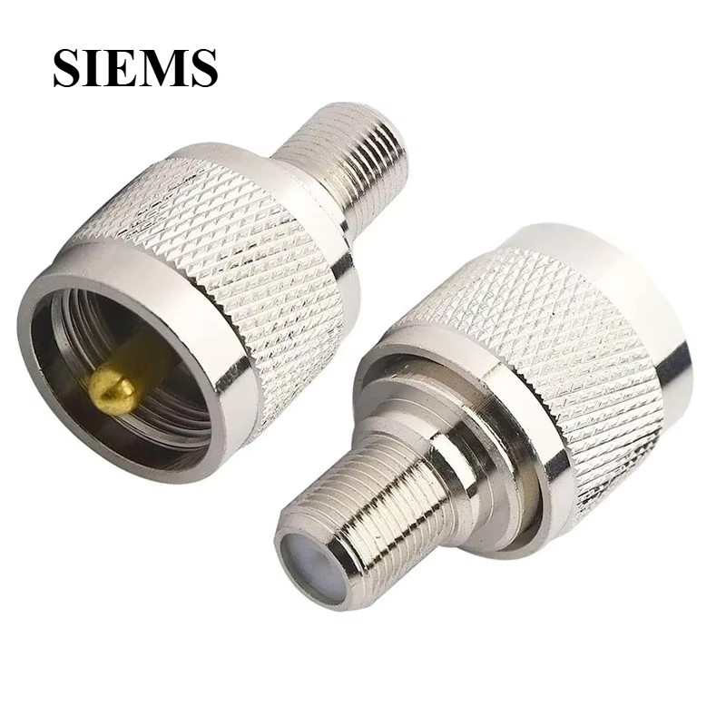Đầu nối đồng trục RF F Female sang UHF Male PL259 PL259