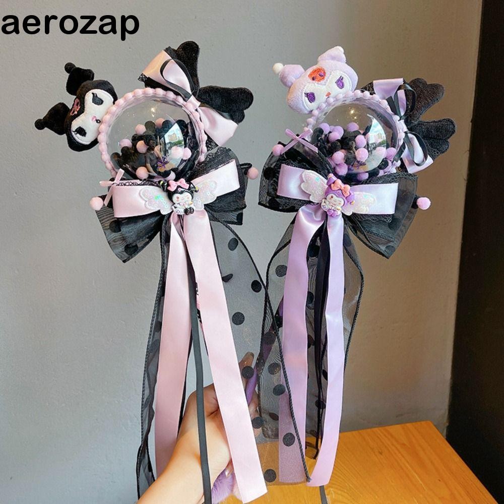 Aerozap Đũa Phép Cổ Tích Xinh Đẹp, Cây Đũa Phép Cô Gái Kuromi Nhiều Màu Sắc Đũa Phép Cổ Tích, Đạo Cụ