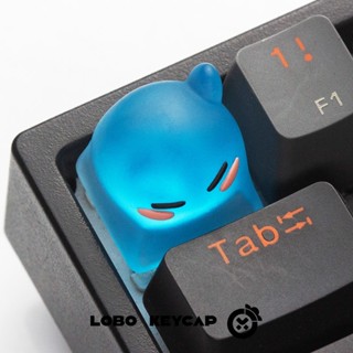 Rimuru Keycap Hoạt Hình Dễ Thương MX Switch Bàn Phím Cơ Handmade Nhựa Keycaps DIY Cá Tính Mát Anime Slime 3D Sáng Tạo Keycap