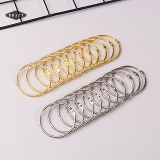 < Sdjzt > 10 Chiếc Rèm O-Rings al Trang Trí Chống Rỉ Sét Tròn Sắt Tắm Màn Nhẫn Tắm Drape Vòng Mịn Khi Bán
