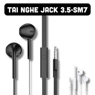  Tai Nghe Có Dây Jack Tròn 3.5mm Dùng Cho Điện Thoại Máy Tính Chơi Game Nghe Nhạc Tai Nghe Cổng Tròn HADY MALL 