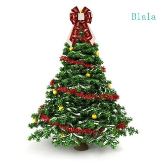 Blala Cây Giáng Sinh Topper Nơ Lớn Để Trang Trí Tiệc Giáng Sinh Ngoài Trời