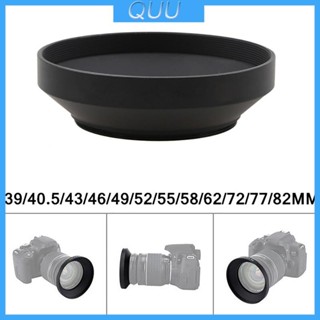 Quu 39mm 40 5 43 46 49 52 55 58 62 72mm cho máy ảnh DSLR Lens Hood cho nắp bảo vệ