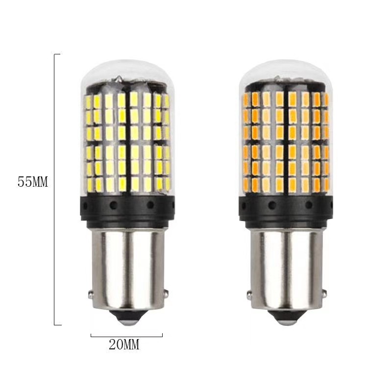 bóng led lùi và phanh 1156  7440 144SMD 12V ( giá 1 bóng )