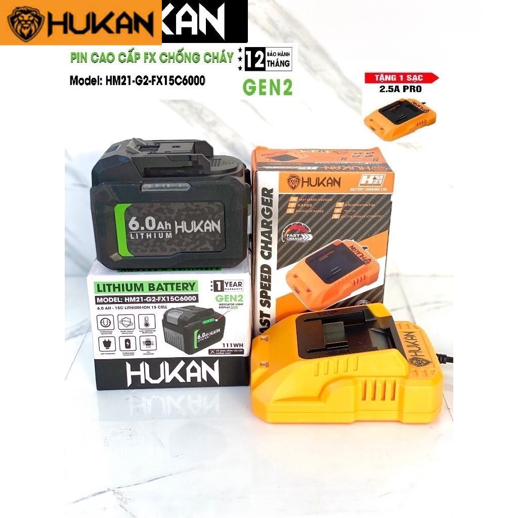 bộ combo pin hukan chống cháy 10 cell 15cell dòng xã 15c 4.0ah -6.0ah chịu tải cao,