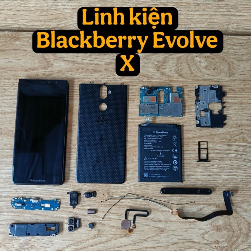 Linh kiện Blackberry Evolve X zin, bóc máy ae cần gì ib shop nha