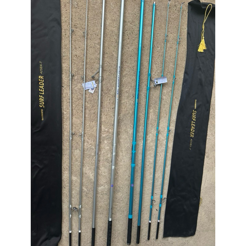 CẦN 3 KHÚC Shimano SURF LEADER 425  - 2 Ngọn BX và CX - VanChuongTongKhoDoCauCa
