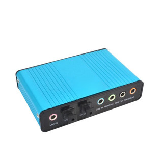 Card Âm Thanh USB 6CH + Optical Audio - Âm Thanh 5.1 Chất Lượng Cao Cho Máy Tính & Laptop