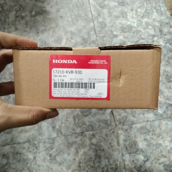 Lọc gió xe air blade 110 (2007-2008)(BXC), click 110  ( 17210KVB930 )