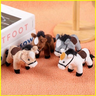 Bx Dễ Thương Mô Phỏng Pony Sang Trọng Mặt Dây Chuyền Quà Tặng Cho Bạn Gái Ba Lô Trang Trí Móc Khóa Đồ Chơi nhồi Bông