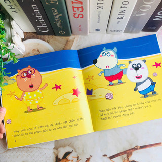 Sách - Ehon Wolfoo - Combo 6 cuốn